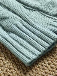 Women's Solid Color Ribbed Knit Button Up Cardigan Sweater with Pockets - Image 8