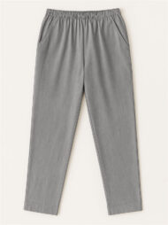 Summer Causal Solid Color Comfy Staight Leg Pants for Women - Image 2