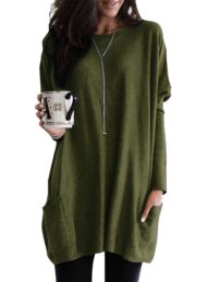Women's Lightweight Long Sleeve Tunic Top (Buy 3 Free Shipping) - Image 9