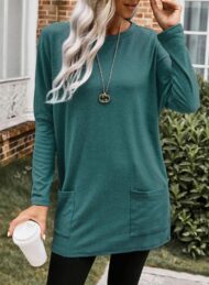 Women's Lightweight Long Sleeve Tunic Top (Buy 3 Free Shipping) - Image 5