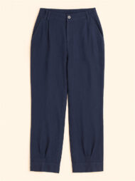 Women's Summer Casual Solid Color Pockets Cropped Pants - Image 4