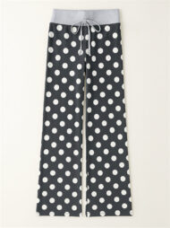 Women's Casual Floral Printed Drawstring Wide-Leg Pants - Image 5