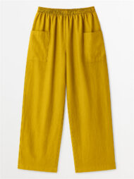 Women's Simple Solid Color Elastic High Waist Pants with Pockets - Image 6