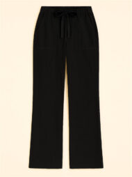 Women's Casual Solid Color Straight-Leg Drawstring Pants - Image 4